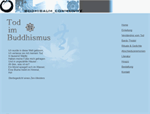 Tablet Screenshot of bodhibaum.net